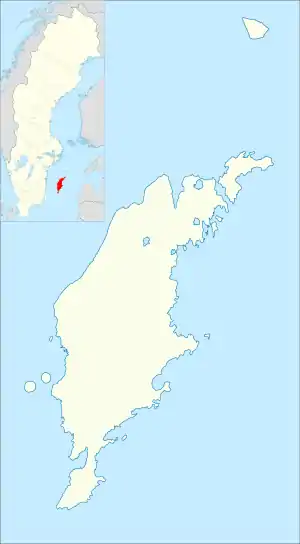 Fleringe is located in Gotland