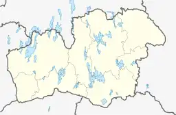 Location of the lake