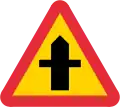 Crossroad without priority