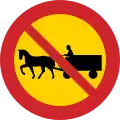 No horse-drawns