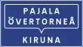 Grouped destinations (i.e. For Pajala and Övertorneå, follow signs for Kiruna)