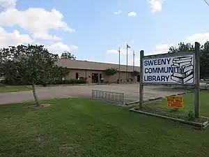 Sweeny Community Library on Ashley Wilson Road