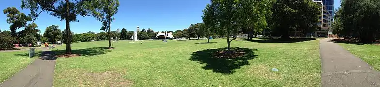 Panorama of the Phillip precinct