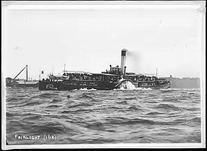 Fairlight (1878-1914), built in Scotland, was the first purpose-designed Manly ferry.