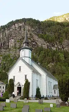 Sylte Church, wood, long church (1863)