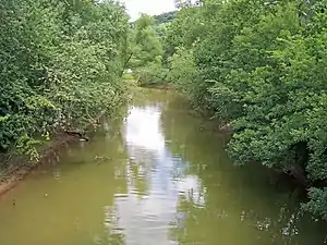 Symmes Creek at its mouth