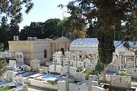 Syriac Orthodox cemetery in Zeytinburnu