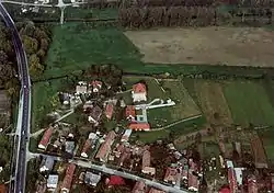 Aerial photography of Szabadbattyán