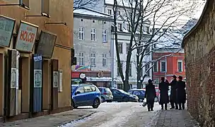 Ultra Orthodox Jews in the Szeroka Street Square