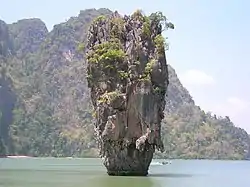 Khao Ta Pu (known as James Bond Island) off Khao Phing Kan, Thailand