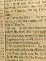 Jefferson extracts the word "as" from a sentence, to avoid three prepositions in a row