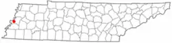 Location in the State of Tennessee