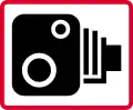 Red light/speed camera ahead