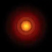 TW Hydrae protoplanetary disc.