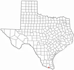 Location of Scissors, Texas