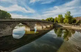 The stone bridge in Taşköprü