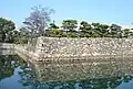 Stone wall of Sannomaru compound