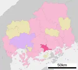 Location of Takehara