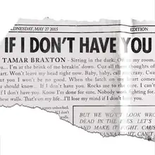 A newspaper clipping with the song title and lyrics.