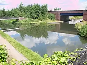 Tame Valley Junction - start of the Tame Valley Canal