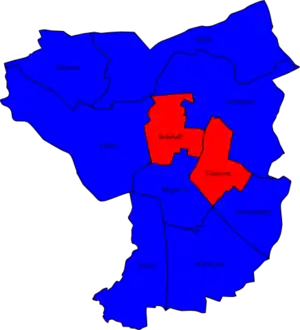 2006 results map