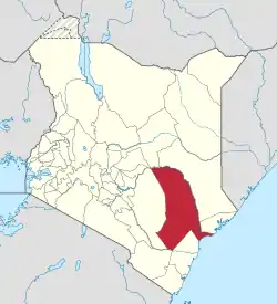 Location in Kenya