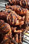 Tandoori chicken in Dhaka, Bangladesh