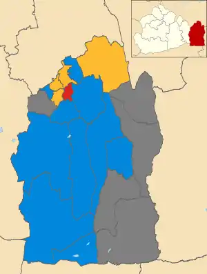 2004 results map