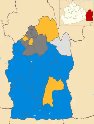 2007 results map