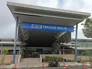 Tanjung Malim 2 Current northern terminus of the Tanjung Malim–Port Klang line since December 2015.