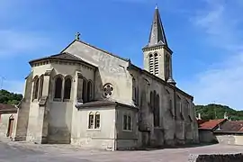 The church in Tannois