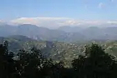 View of Lesser Himalaya Range