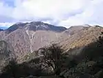 Mount Hiru, Mount Fudō and Mount Tanzawa from Mount Tō