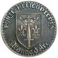 Tampion of the French cruiser Jeanne d'Arc