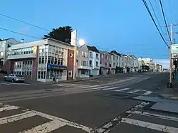 Taraval Street and 16th Ave.