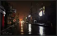 Rain at night , Pictures by Chandan Singh