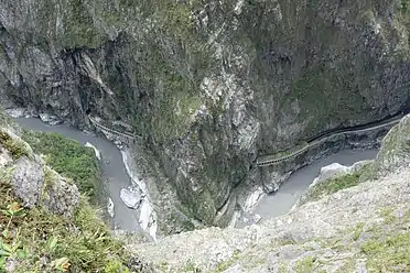 Zhuilu Tunnel from Zhuilu Old Road