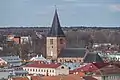 Remote view of the church from Emajõe Tower