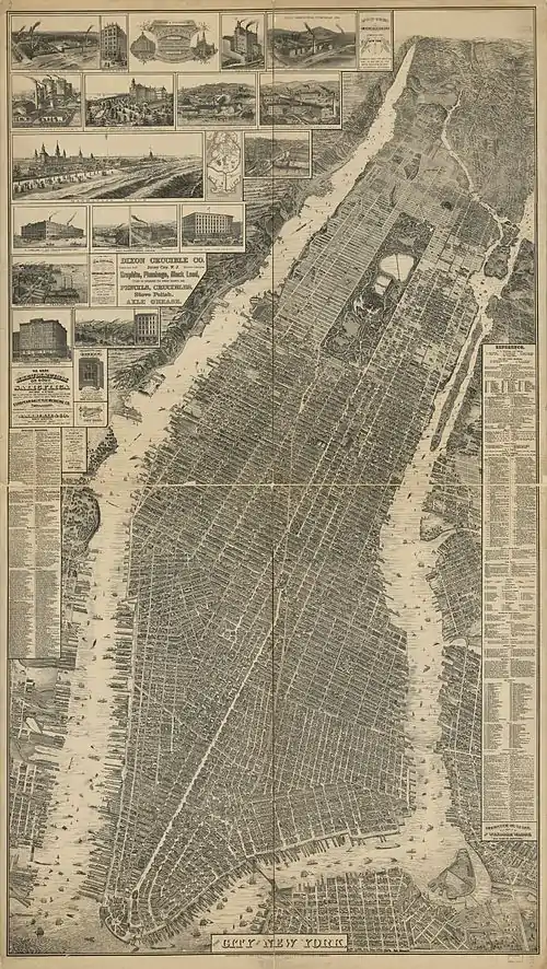 Scan of the 1879 map