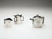 Tea set, c. 1877, held at the Birmingham Museum of Art