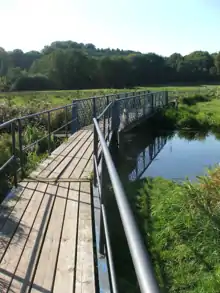 1865 Eisenbrücke, Techelsdorf, Deutschland