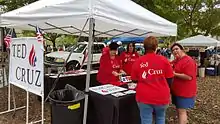 Ted Cruz supporters in Naples Florida, January 2016.