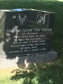 Stevens's grave