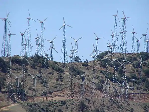 Tehachapi Pass wind turbines