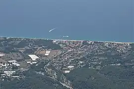 Tekirova seen from Tahtalı Dağı