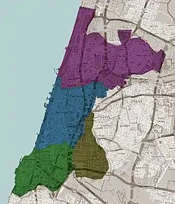 Tel Aviv-Yafo Municipality borders