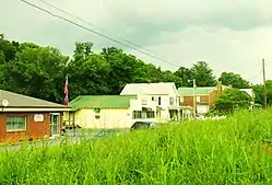 Buildings along Mill Street