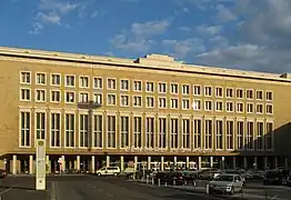 Main building of former Tempelhof Airport