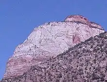 Temple Cap Formation atop Navajo Sandstone