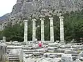 Image 8The Temple of Athena at Priene, an ancient site near Turunçlar in Aydın province.